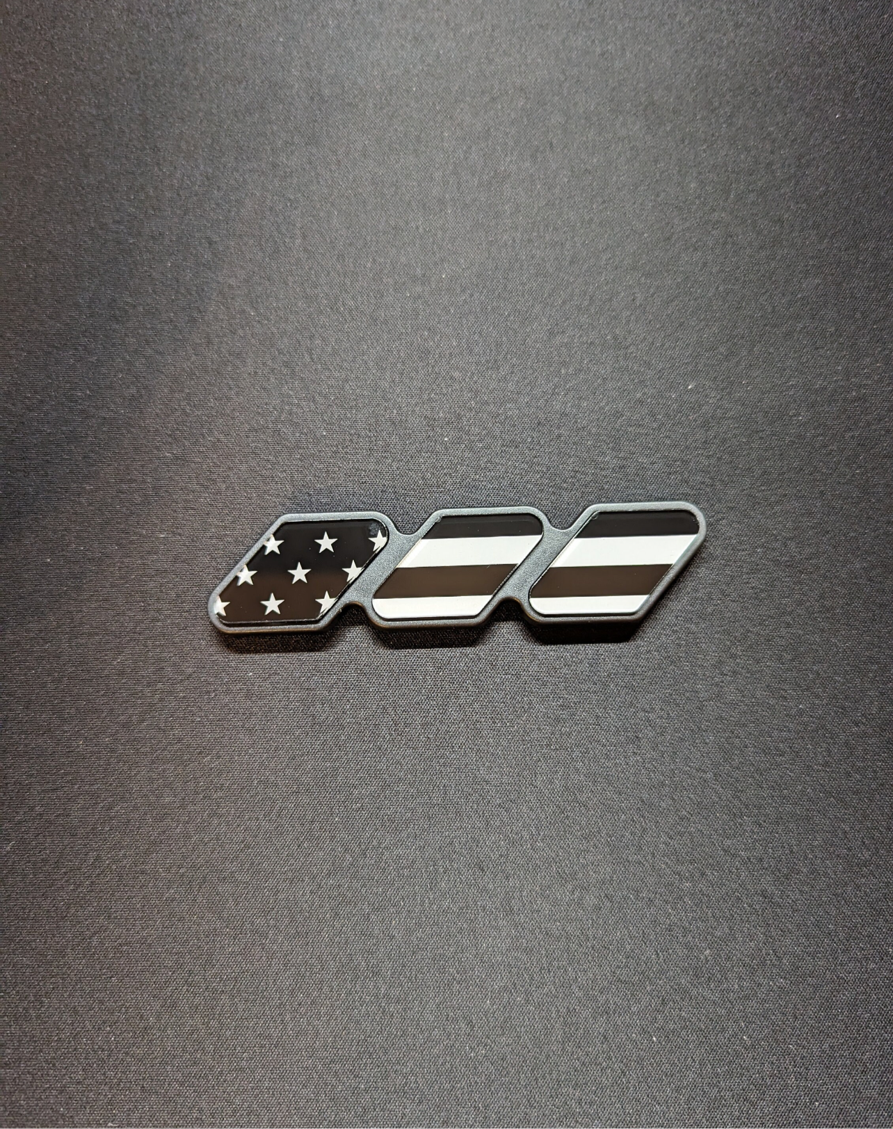 TriColor 3 Color Grille Badge Emblem
