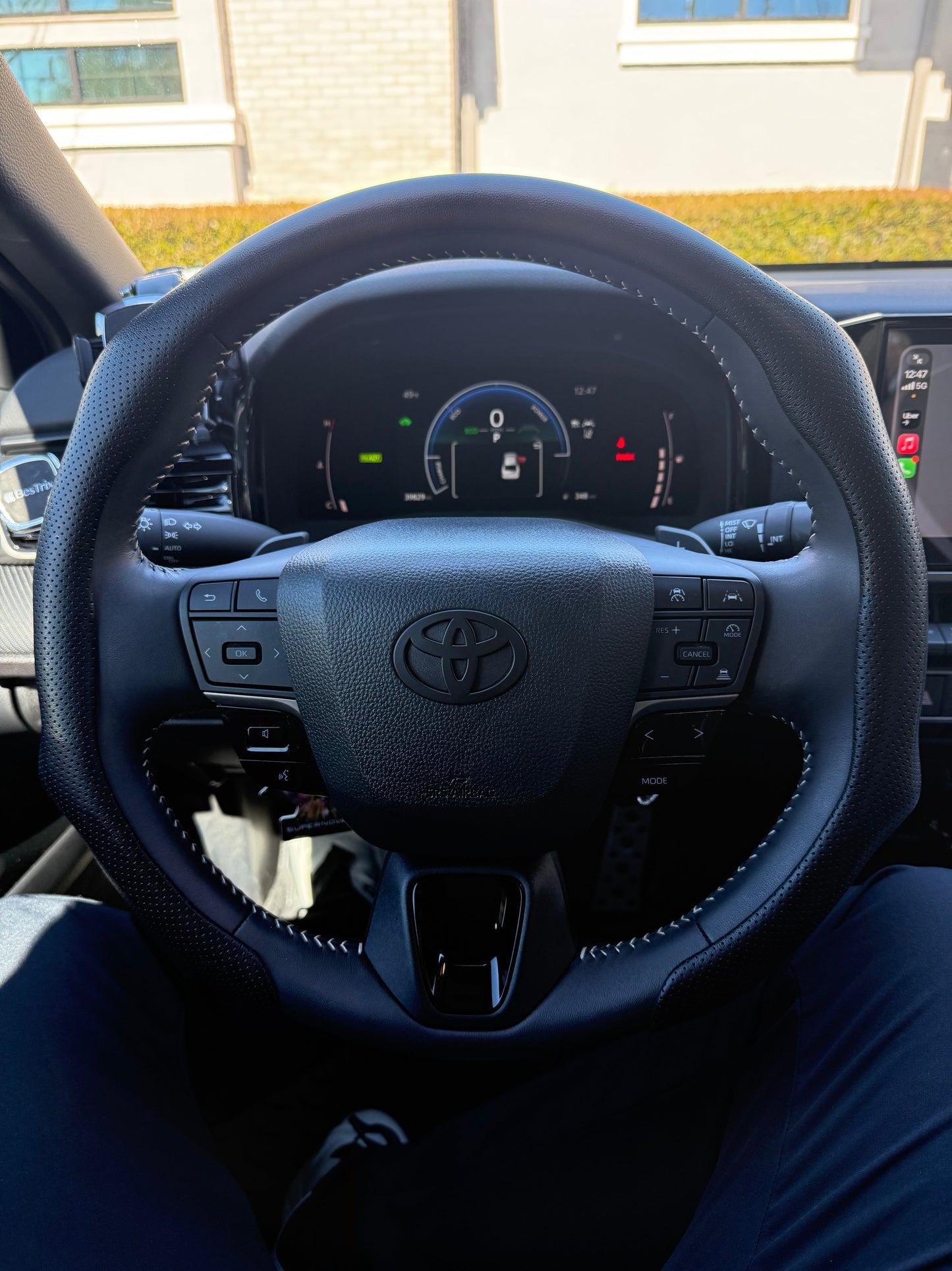 NEW Black Matte Steering Wheel Emblem Fits NEW Models 2024-2026 Tacoma, 4Runner & Camry