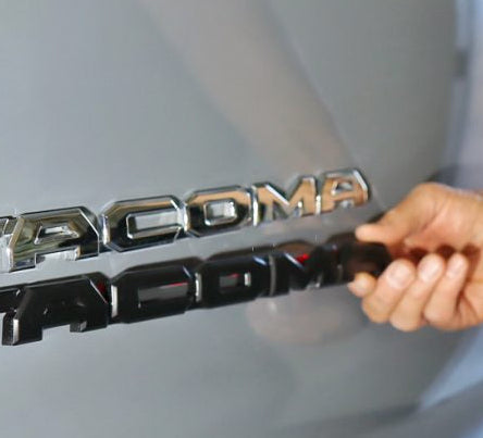 Black Emblem Overlays for Tacoma (2016-2023)