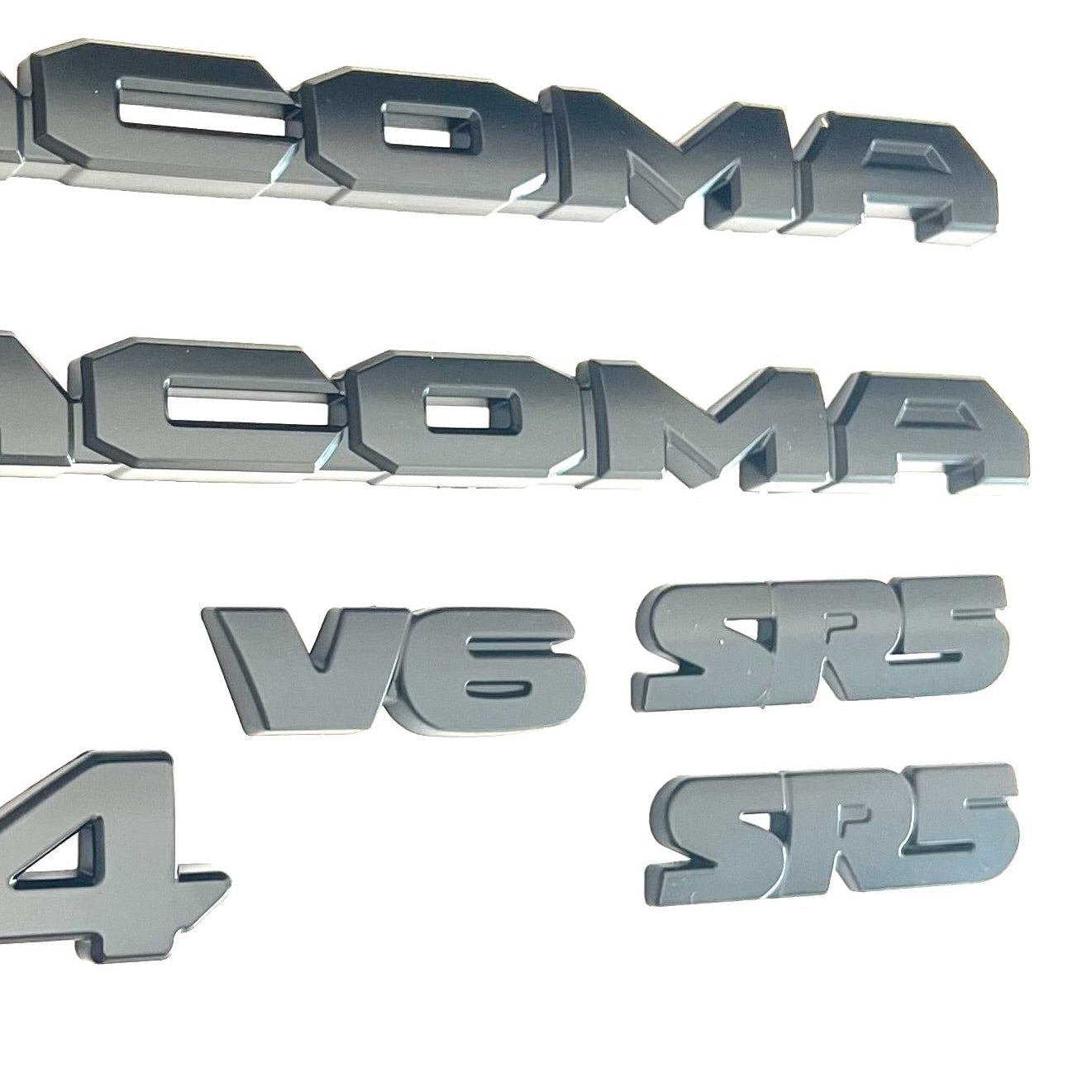 Black Emblem Overlays for Tacoma (2016-2023)