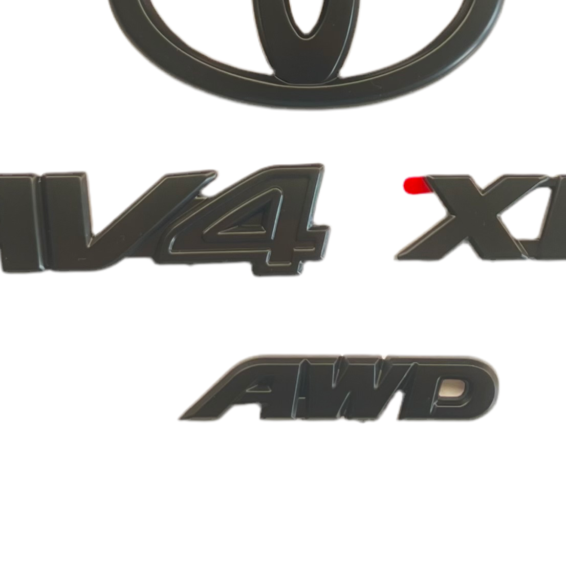 Black Emblem Overlays for Rav4 (2019-2025)