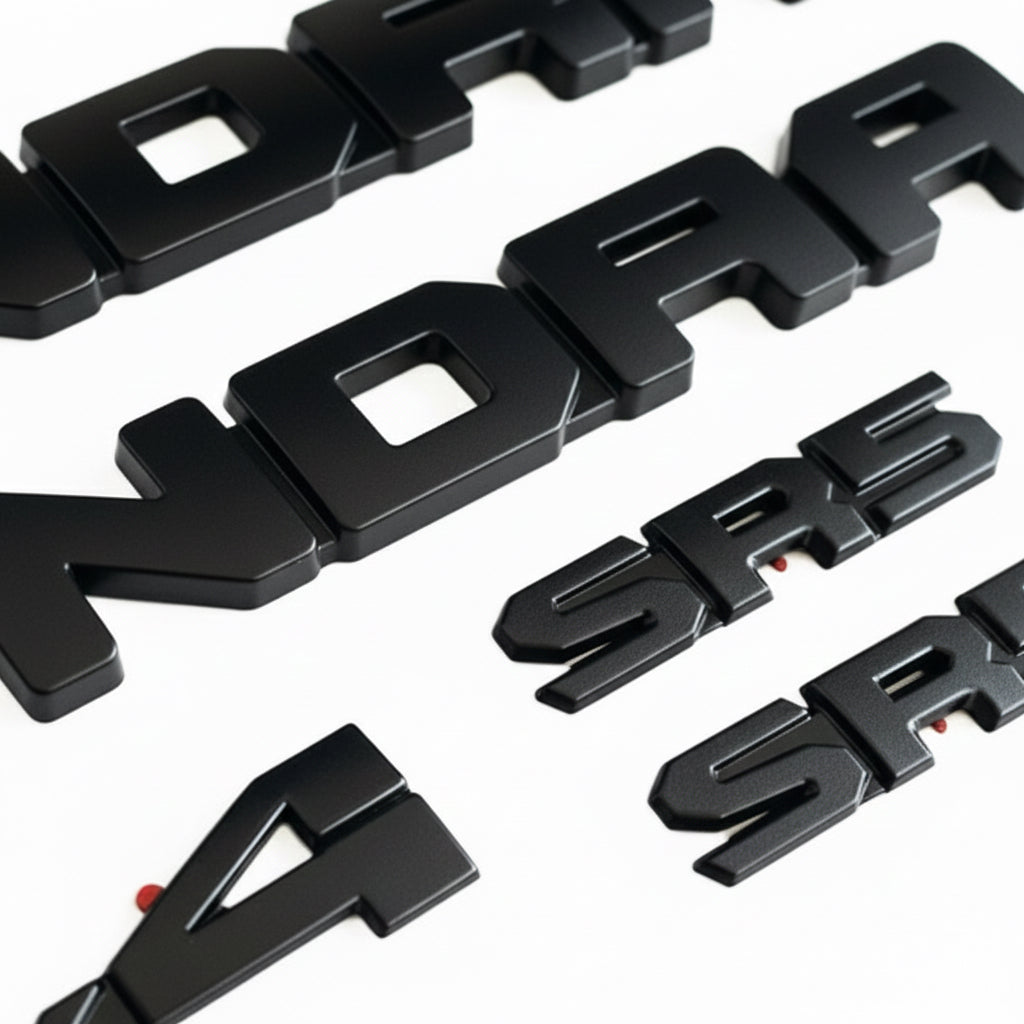 Black Emblem Overlays for Tundra (2022-2026)