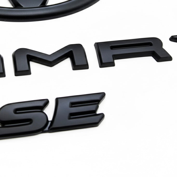 Black Emblem Overlays Kit for Camry SE (2018-2024)