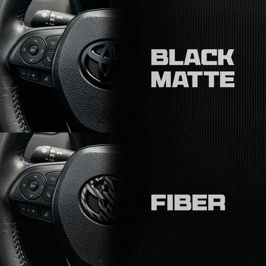 Steering Wheel Emblem Overlay