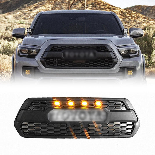 Tacoma TRD Grille + RAPTOR Lights 4pcs